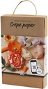 Starter Hobbyset Crêpepapier incl. video tutorial