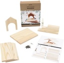 DIYkit Pakket Hobbyset Vogelvoederhuis maken met instructie