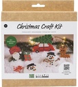 DIYkit Pakket Hobbyset Creative kit Strijkkralen Kersthangers