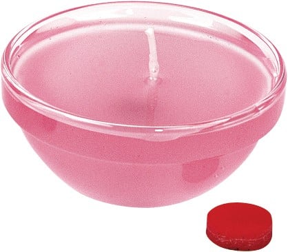 Kaarsen kleurstof Roze 2 cm 3 stuks