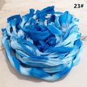 Nylon 2tone voor het maken van bloemen 33 Turquoise Zwart