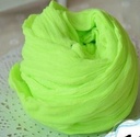 Nylon voor het maken van bloemen Neongroen pak 5 stuks