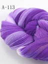 Nylon 2tone voor het maken van bloemen 12 Blauw Neonroze