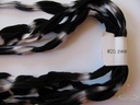 Nylon 2tone voor het maken van bloemen 21 Rood Wit pak 5 stuks