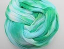 Nylon 2tone voor het maken van bloemen 126 Donkergeel Wit pak 5 stuks
