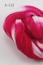 Nylon 2tone voor het maken van bloemen A14 Hotpink