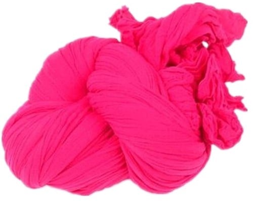 Nylon voor het maken van bloemen 52 Neonpink pak 5 stuks