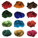 Nylon Glitter voor het maken van bloemen Blauw