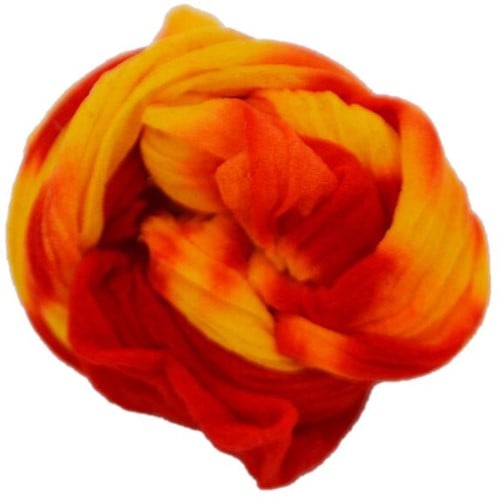 Nylon 2tone voor het maken van bloemen 31 Lichtblauw pak 5 stuks
