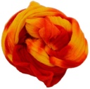 Nylon 2tone voor het maken van bloemen 31 Lichtblauw pak 5 stuks