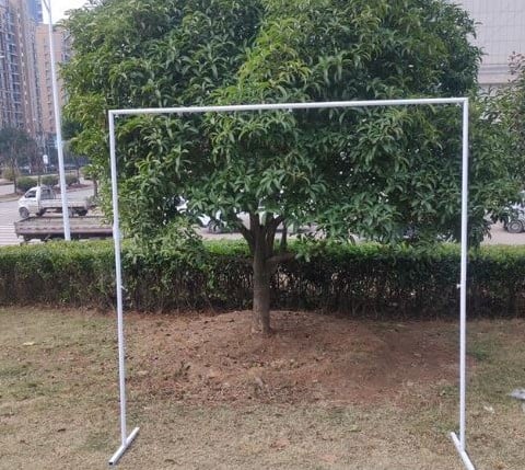 Standaard frame Flowerwall ca. 200x200 cm bloemenboog