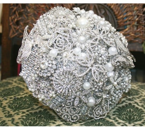 Brocheboekethouder Amazing bruidsboekethouder