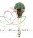Rotan Pitriet boekethouder rond gebleekt 25x25 cm
