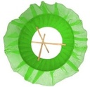 Boekethouder Organza non woven Groen 25 cm