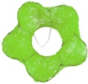Boekethouder Sisal Bloemvorm Appelgroen 15 cm
