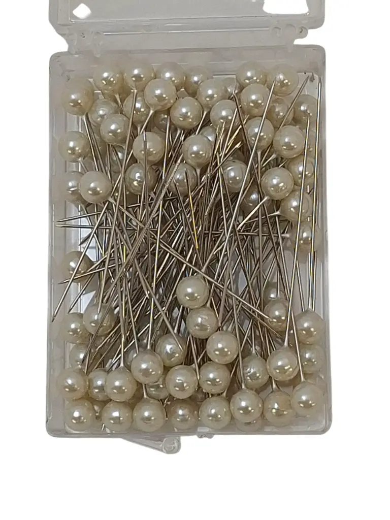 Parelspelden 61404 Wit 10 mm 10 stuks