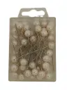 Parelspelden WM 05 Champagne 10 mm doosje 50 stuks