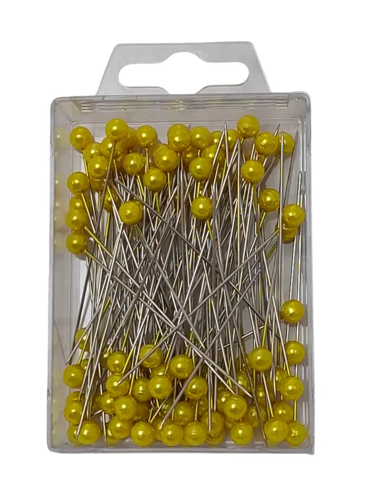 Parelspelden WM 08 Geel 6 mm doosje 100 stuks