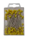 Parelspelden WM 08 Geel 6 mm doosje 100 stuks