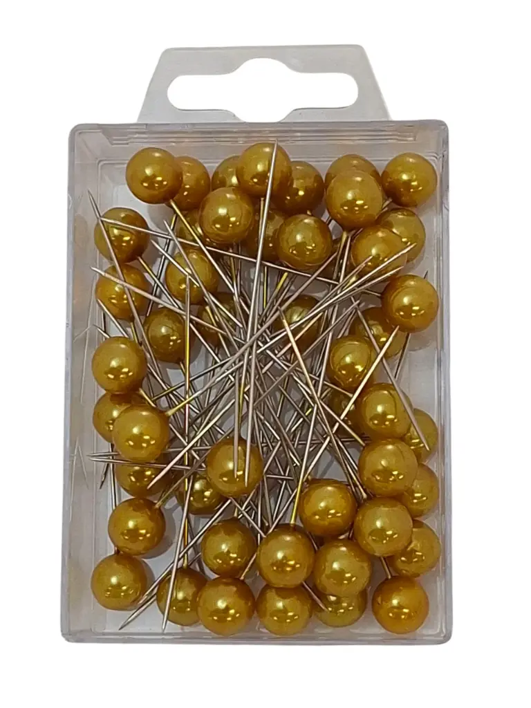 Parelspelden WM 09 Goud 10 mm doosje 50 stuks