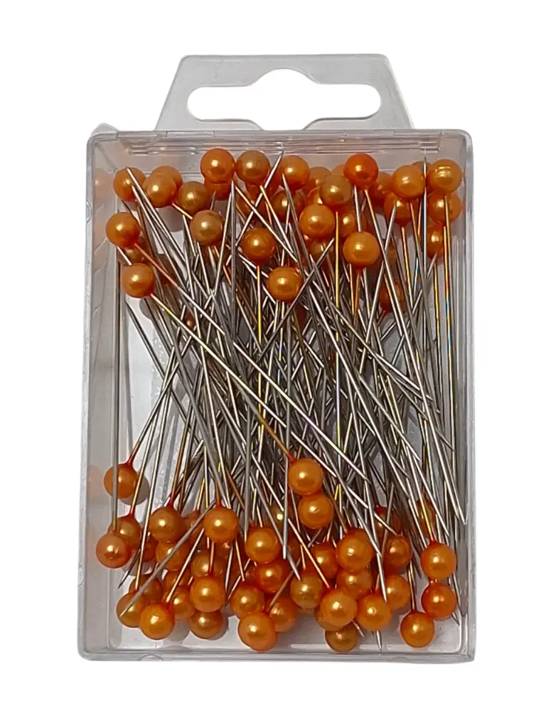 Parelspelden WM 16 Oranje 6 mm doosje 100 stuks