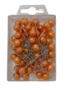 Parelspelden WM 16 Oranje 10 mm doosje 50 stuks