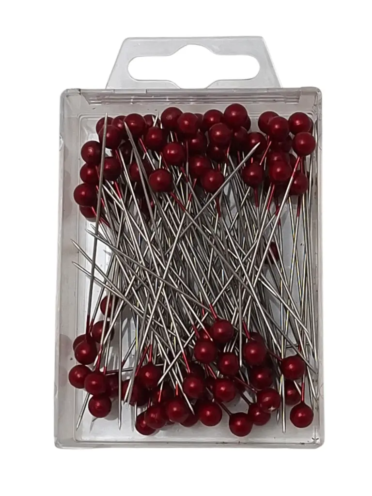 Parelspelden WM 19 Rood 6 mm doosje 100 stuks