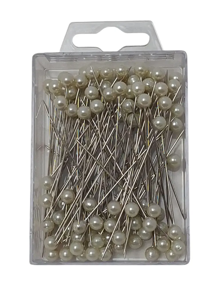 Parelspelden WM 28 Wit 6 mm doosje 100 stuks