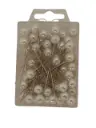 Parelspelden WM 28 Wit 10 mm doosje 50 stuks