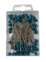 Parelspelden WM 27 Turquoise 6 mm doosje 100 stuks