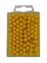 Parels rijgparels 08 Geel 8 mm