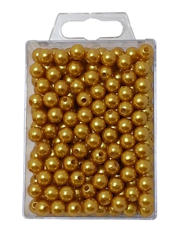 Parels rijgparels 09 Goud 8 mm
