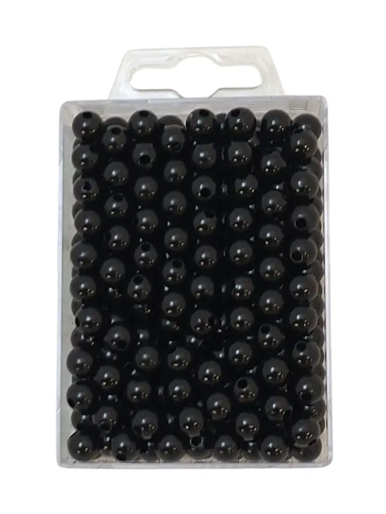 Parels rijgparels 23 Zwart / 85-0086-022 8 mm