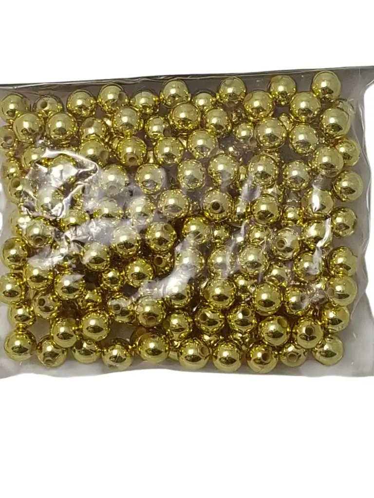 Parels rijgparels 85-0086-501 / 0444 050 C Goud hoogglans 8 mm