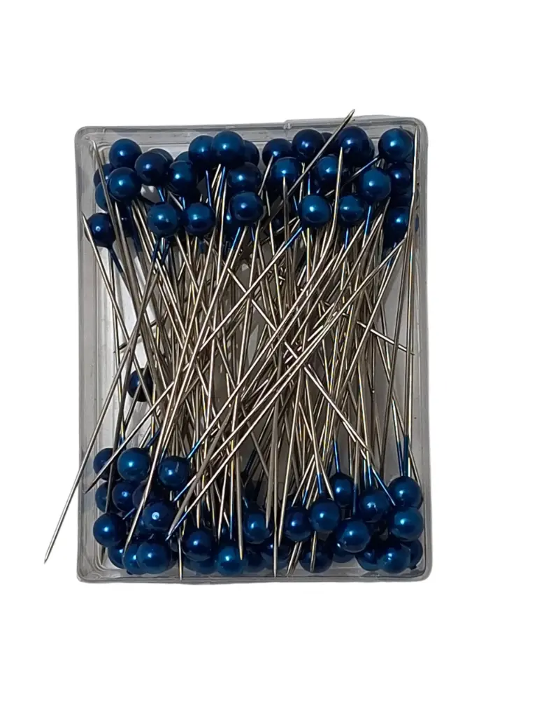 Parelspelden DV613 46 Navy Kobalt 6 mm doosje ca. 100 stuks