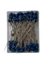 Parelspelden DV613 46 Navy Kobalt 6 mm doosje ca. 100 stuks