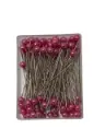 Parelspelden DV613 47 Fuchsia-Lilarose 6 mm doosje ca. 100 stuks