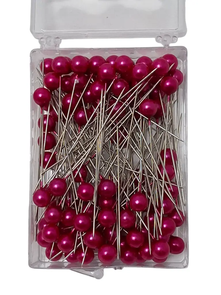 Parelspelden DV614 37 Donkerfuchia 8 mm doosje 100 stuks
