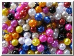 Parels rijgparels Rainbow 8-10 mm 50 g