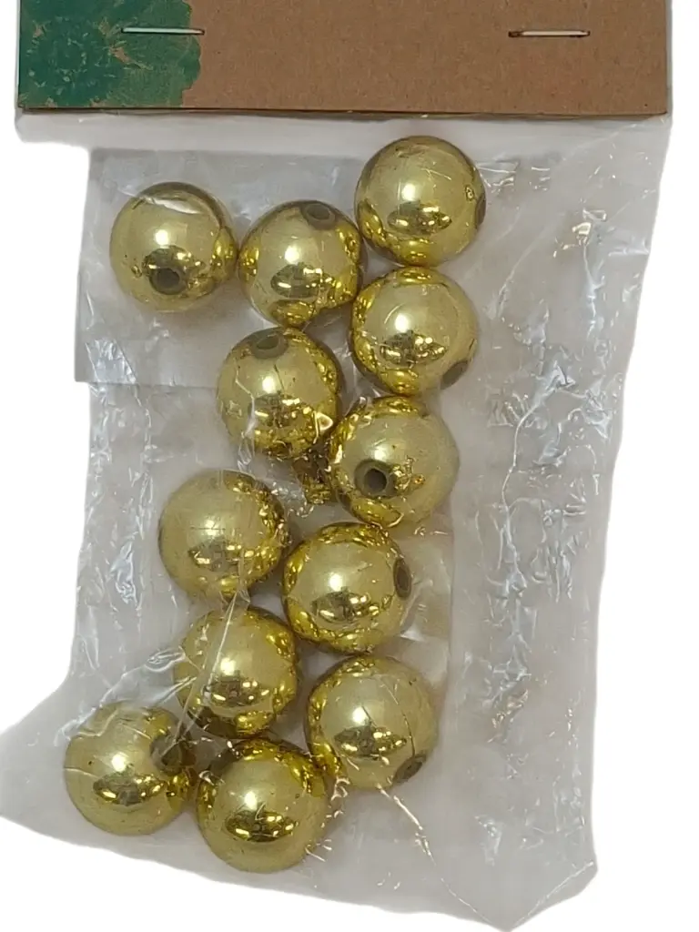 Parel, rijgparels 20 mm 50 gr 85-0088-501 Goud  