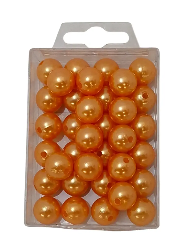 Parels Rijgparels WM 16 Oranje 14 mm