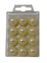 Parels Rijgparels WM 05 Champagne 20 mm ca. 50 gram