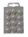 Parels Rijgparels WM 28 Wit 20 mm ca. 50 gram