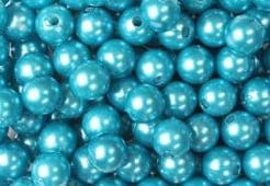 Parels Rijgparels WM 27 Turquoise 20 mm ca. 50 gram