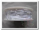 Parel Organza met hartjes Wit rol