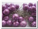 Glitterspelden Rood 77 17 mm doosje 36 stuks