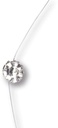 Draadguirlande Strassketting 211 Zilver 2 m