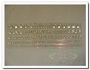 Strass diamantjes Rond zelfklevend per kaartje