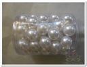 Rijgparels Wit 20 mm Pot 300 gram ca. 72 stuks