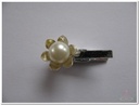 Flowerclip Metal Parelbloem knijpertjes 24 stuks